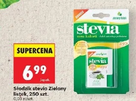 Słodzik stevia Zielony listek