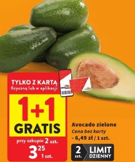 Avocado zielone