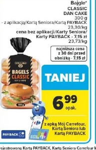 Bajgle Classic Dan Cake