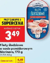 Filety śledziowe w sosie pomidorowym Marinero