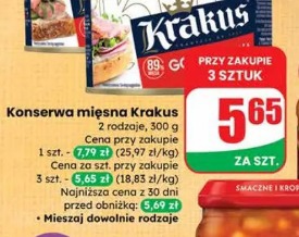 Konserwa mięsna Krakus