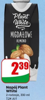 Napój Plant White migdałowe