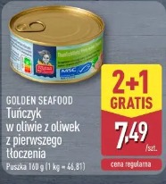 Golden Seafood Tuńczyk w oliwie z oliwek z pierwszego tłoczenia