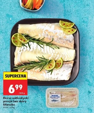 Dorsz atlantycki porcje bez skóry Mieszko