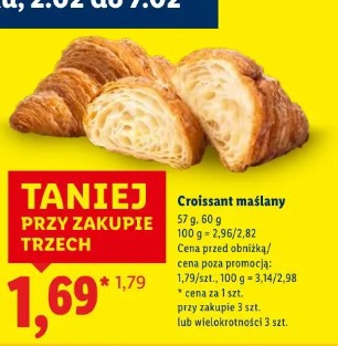 Croissant maślany