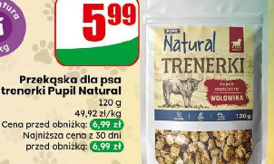 Przekąska dla psa trenerki Pupil Natural