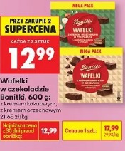 Wafelki w czekoladzie Bonitki
