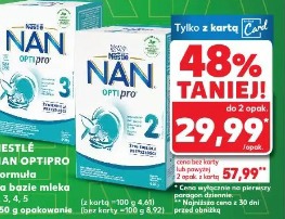 Nestlé Nan Optipro Formuła na bazie mleka 2, 3, 4, 5
