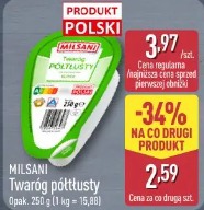 Milsani Twaróg półtłusty