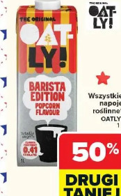 Wszystkie napoje roślinne Oatly!