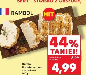 Rambol Rolada serowa z orzechami