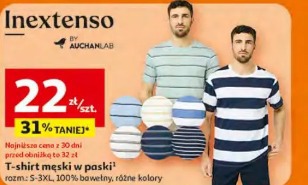 T-shirt męski w paski