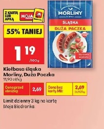 Kiełbasa śląska Morliny Duża Paczka
