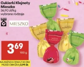Cukierki Klejnoty Mieszko