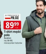 T-shirt męski polo Bastion