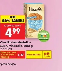 Ciastka bez dodatku cukru Vitanella