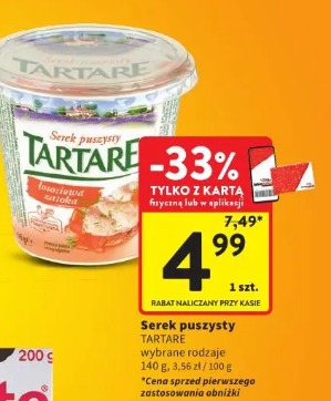 Serek puszysty Tartare