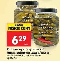 Korniszony z przyprawami Nasza Spiżarnia