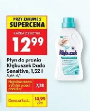 Płyn do prania Kłębuszek Dada Sensitive, 1,52 l