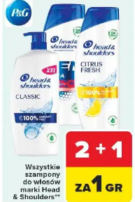 Wszystkie szampony do włosów marki Head & Shoulders