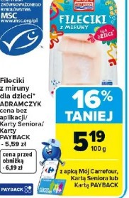 Fileciki z miruny dla dzieci ABRAMCZYK