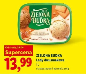 Zielona Budka Lody dwusmakowe