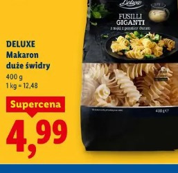 Deluxe Makaron duże świdry
