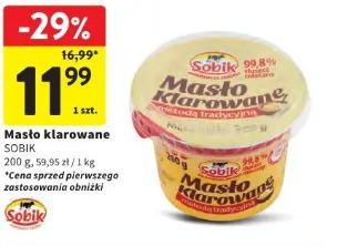 Masło klarowane SOBIK