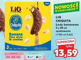 Liq Chiquita Lody bananowe choc style & cookies