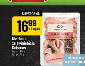 Kiełbasa ze świniobicia Kabanos