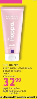 The Hoppa peelingująco-oczyszczająca pianka do twarzy