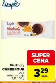 Biszkopty Carrefour