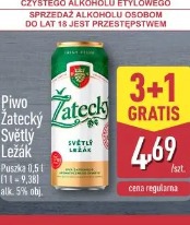 Piwo Žatecký Světlý Ležák