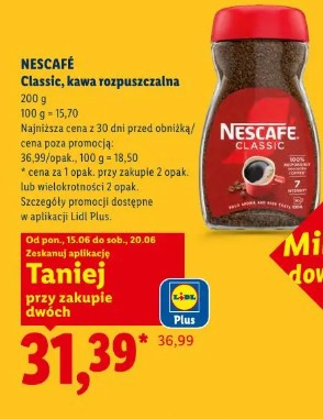NESCAFÉ Classic, kawa rozpuszczalna