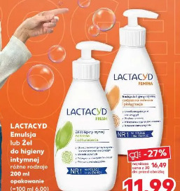 Lactacyd Emulsja lub Żel do higieny intymnej