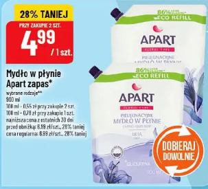 Mydło w płynie Apart zapas