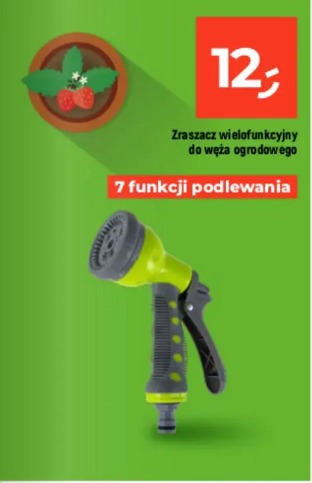 Zraszacz wielofunkcyjny do węża ogrodowego