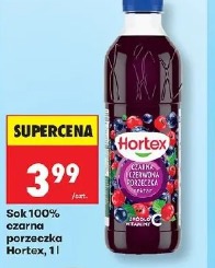 Sok 100% czarna porzeczka Hortex