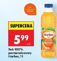 Sok 100% pomarańczowy Hortex