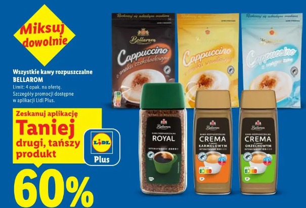 Bellarom wszystkie kawy rozpuszczalne