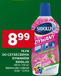 Płyn do czyszczenia dywanów Sidolux