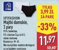 Up2fashion Majtki damskie, 3 pary