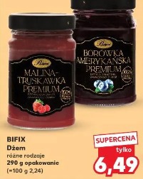 Bifix Dżem malina-truskawka premium / borówka amerykańska premium