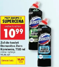 Żel do toalet Domestos Zero Kamienia