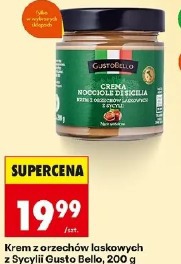 Krem z orzechów laskowych z Sycylii Gusto Bello