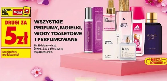 Wszystkie perfumy, mgiełki, wody toaletowe i perfumowane
