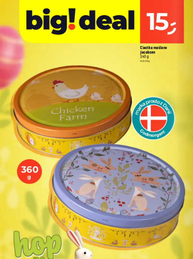 Ciastka maślane Jacobsen