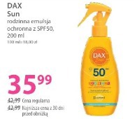 Dax Sun rodzinna emulsja ochronna z SPF50