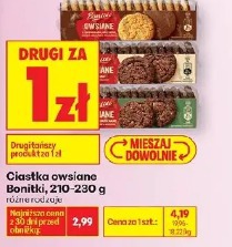 Ciastka owsiane Bonitki