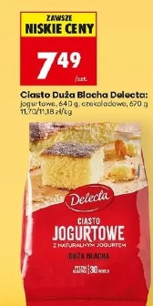 Ciasto Duża Blacha Delecta